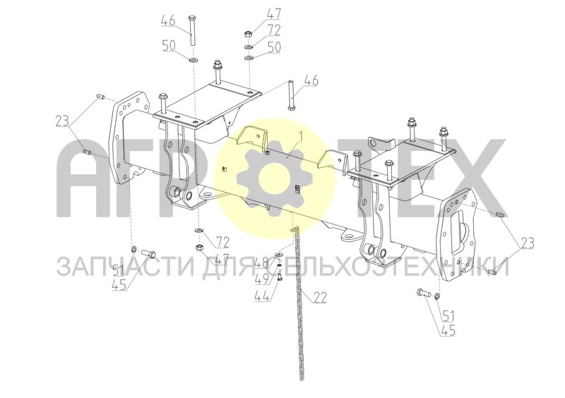 Чертеж Балка (S340.04.02.000Ф)